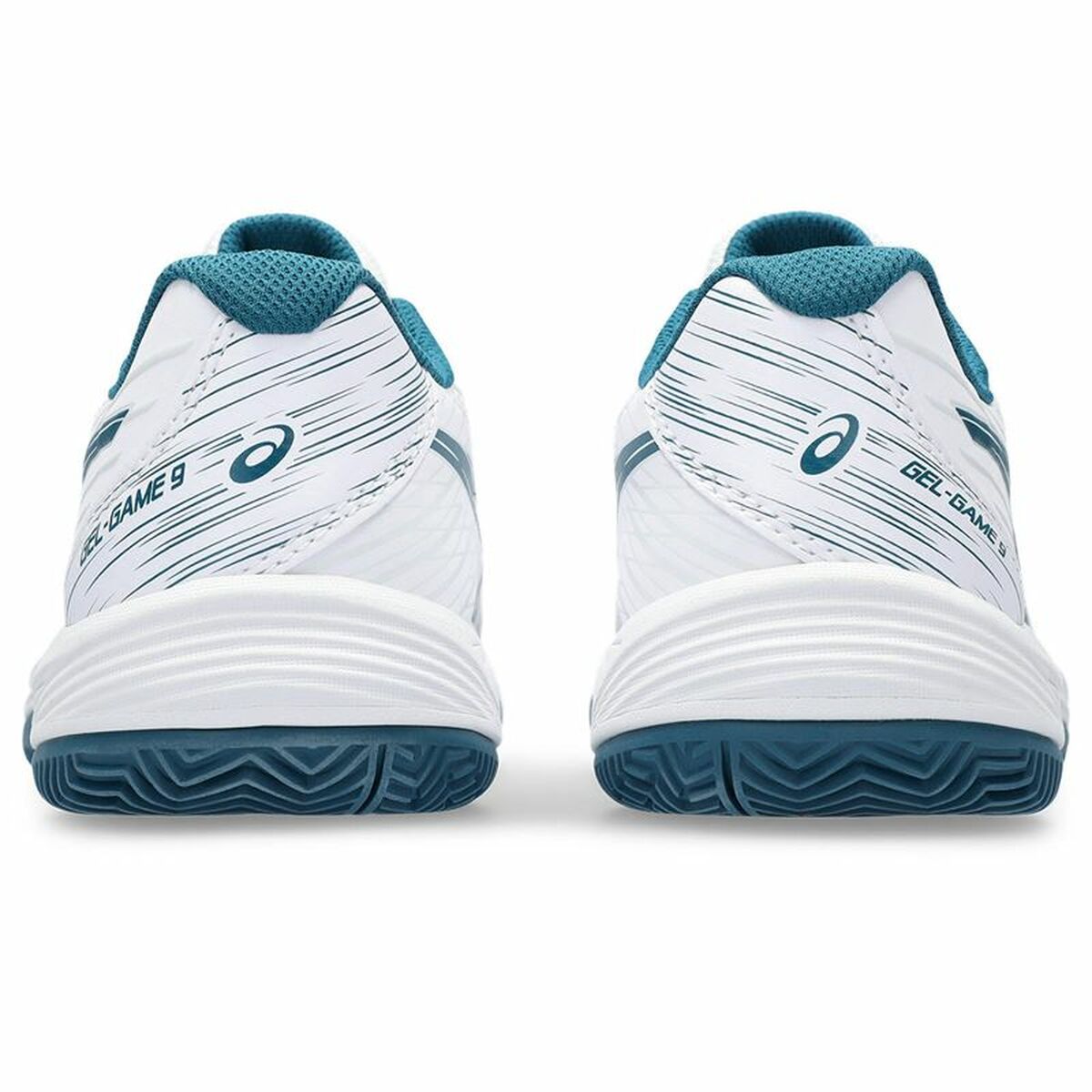 Kinder Tennisschoenen Asics Gel-Game 9 Gs Wit