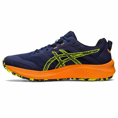Hardloopschoenen voor Volwassenen Asics Trabuco Terra 2 Berg Mannen Marineblauw