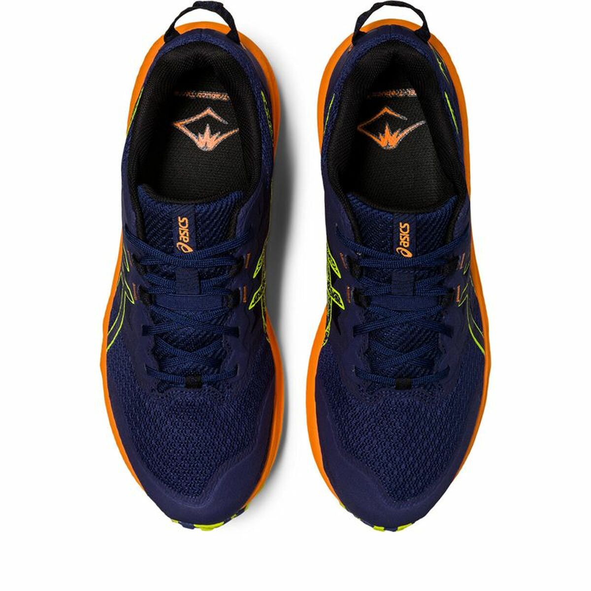 Hardloopschoenen voor Volwassenen Asics Trabuco Terra 2 Berg Mannen Marineblauw