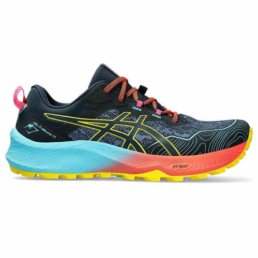 Hardloopschoenen voor Volwassenen Asics Gel-Trabuco 11  Berg Mannen Zwart