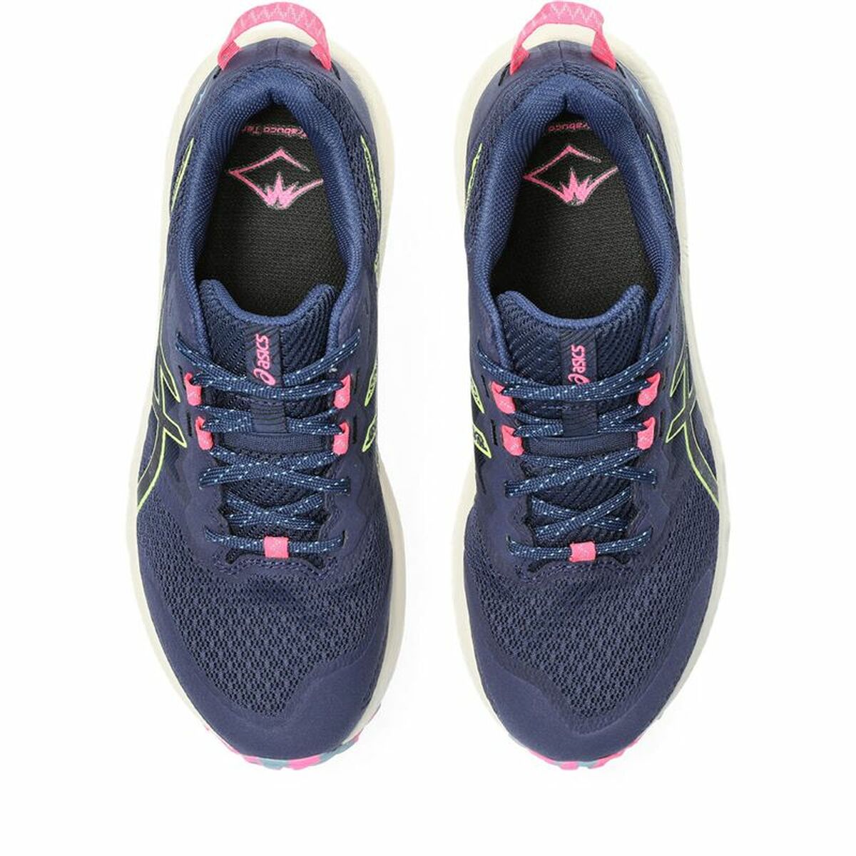 Hardloopschoenen voor Volwassenen Asics Trabuco Terra 2 Berg Vrouw Blauw