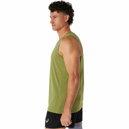 Tank Top Heren Asics Core Singlet Groen