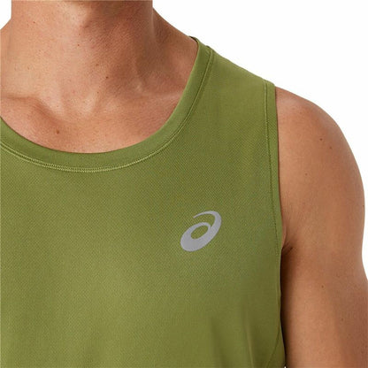 Tank Top Heren Asics Core Singlet Groen