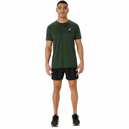 Heren-T-Shirt met Korte Mouwen Asics Core Ss Top Hombre Groen