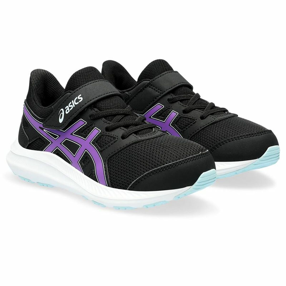 Hardloopschoenen voor Kinderen Asics Jolt 4 PS Paars Zwart