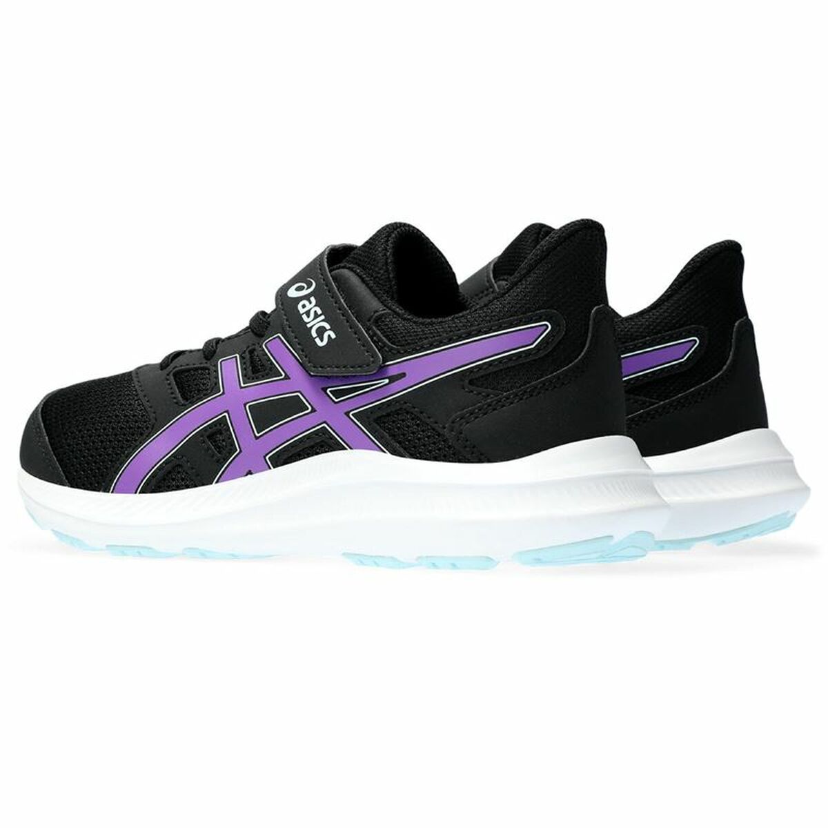 Hardloopschoenen voor Kinderen Asics Jolt 4 PS Paars Zwart