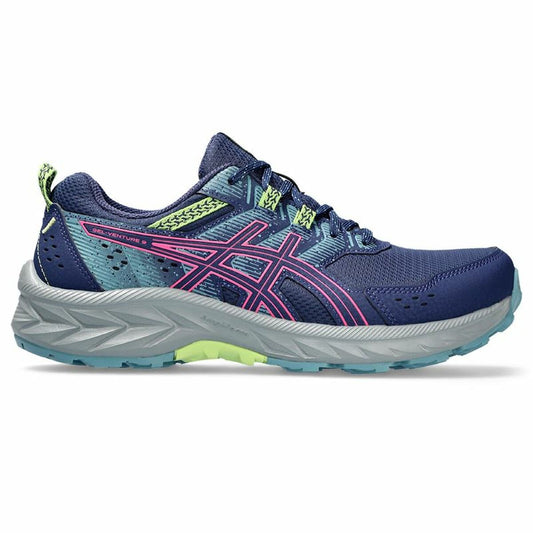 Hardloopschoenen voor Volwassenen Asics Gel-Venture 9 Vrouw Blauw