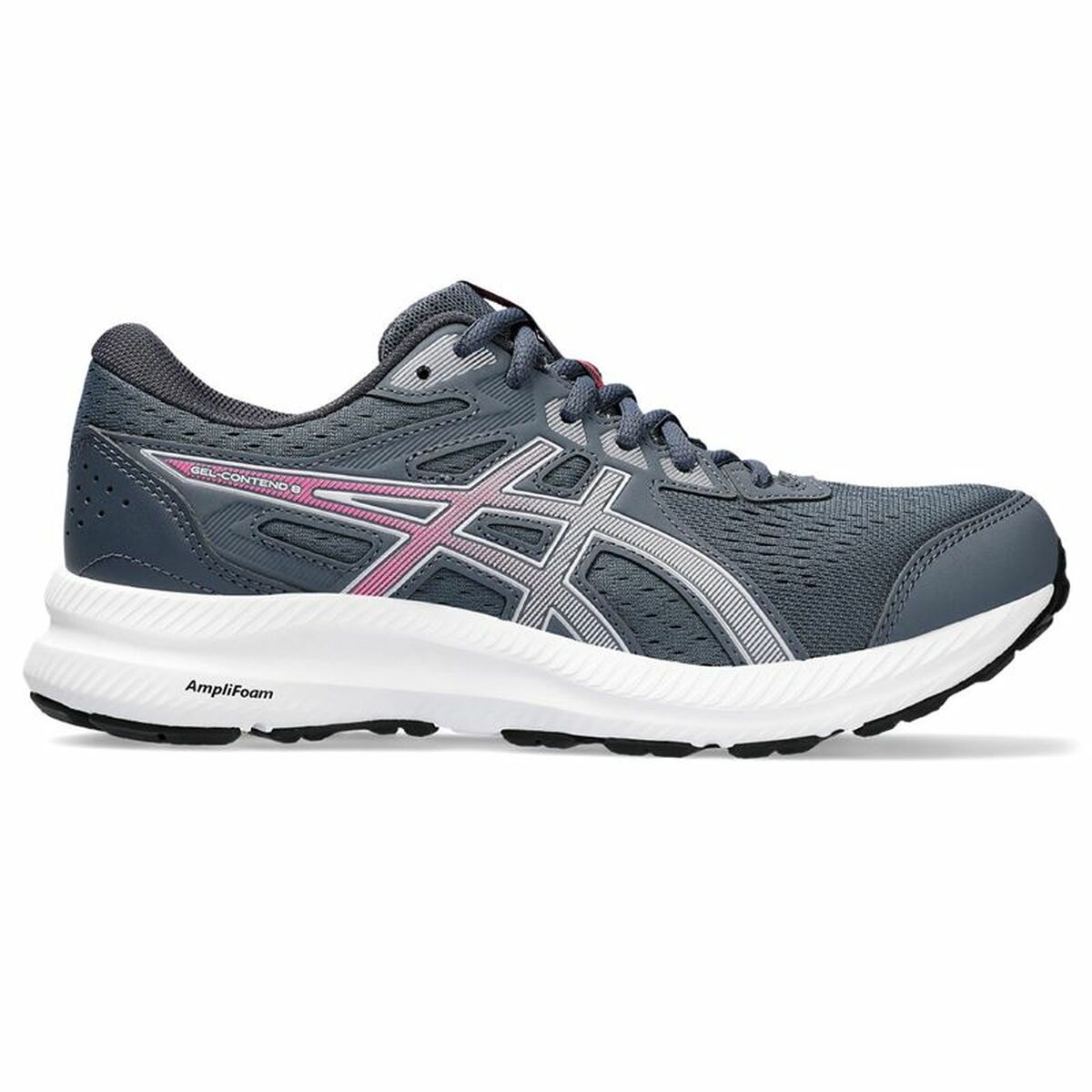 Hardloopschoenen voor Volwassenen Asics Gel-Contend 8 Vrouw Grijs
