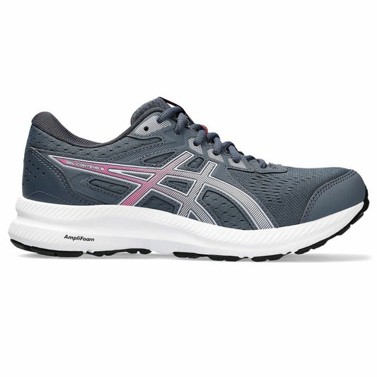 Hardloopschoenen voor Volwassenen Asics Gel-Contend 8 Vrouw Grijs