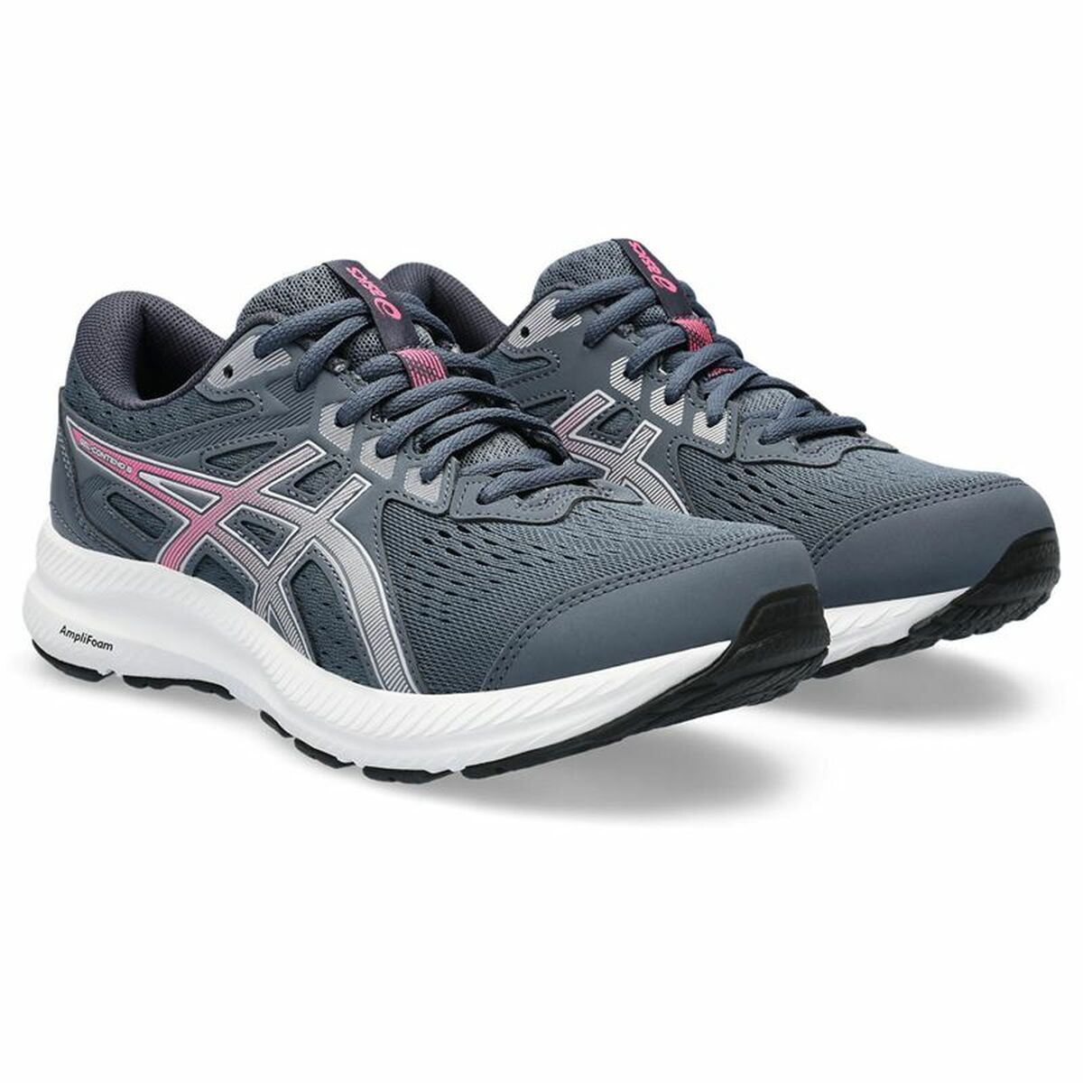Hardloopschoenen voor Volwassenen Asics Gel-Contend 8 Vrouw Grijs