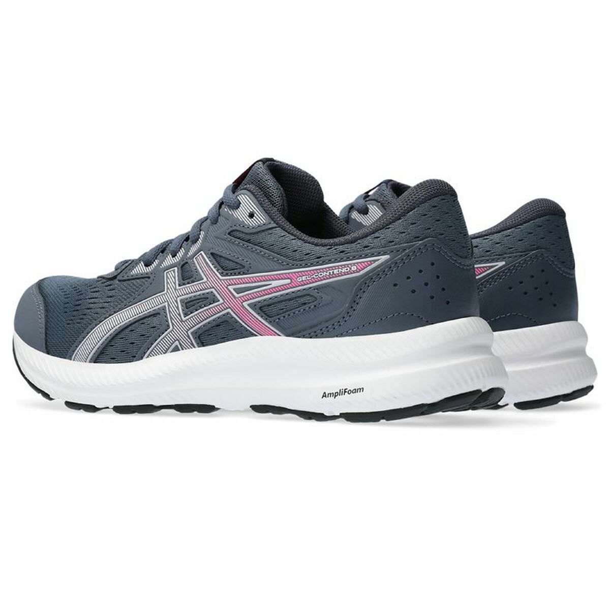 Hardloopschoenen voor Volwassenen Asics Gel-Contend 8 Vrouw Grijs