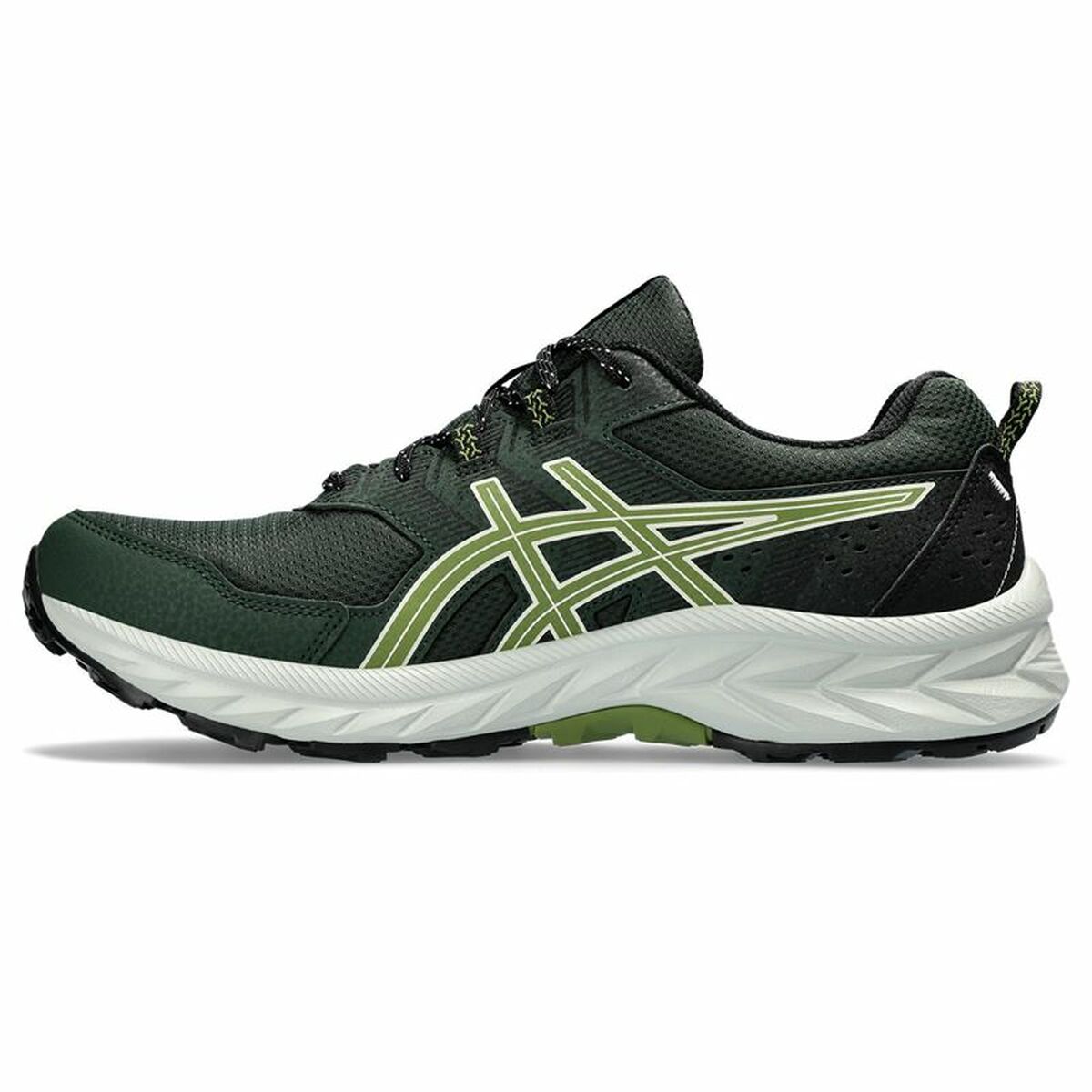 Hardloopschoenen voor Volwassenen Asics Gel-Venture 9 Rain Mannen Donkergroen