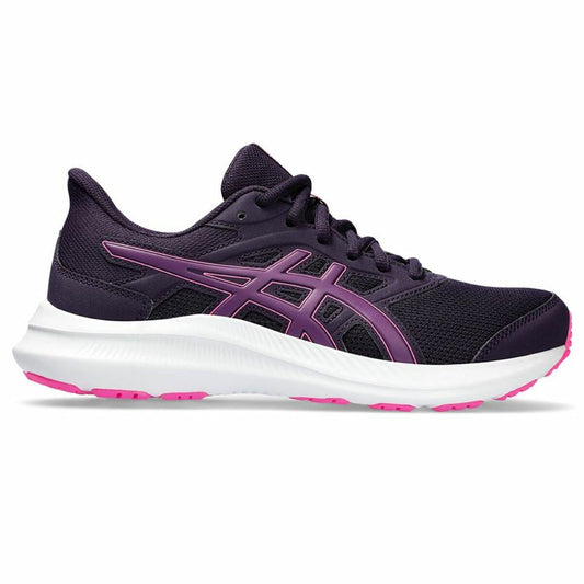 Hardloopschoenen voor Volwassenen Asics Jolt 4 Night Vrouw Zwart