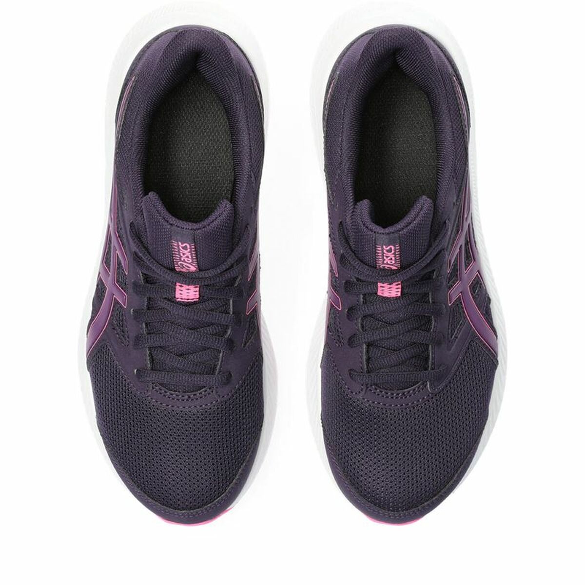 Hardloopschoenen voor Volwassenen Asics Jolt 4 Night Vrouw Zwart