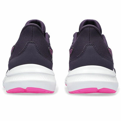 Hardloopschoenen voor Volwassenen Asics Jolt 4 Night Vrouw Zwart