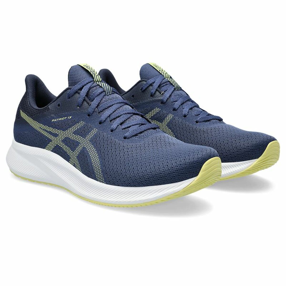 Hardloopschoenen voor Volwassenen Asics Patriot 13 Deep Mannen Donkerblauw