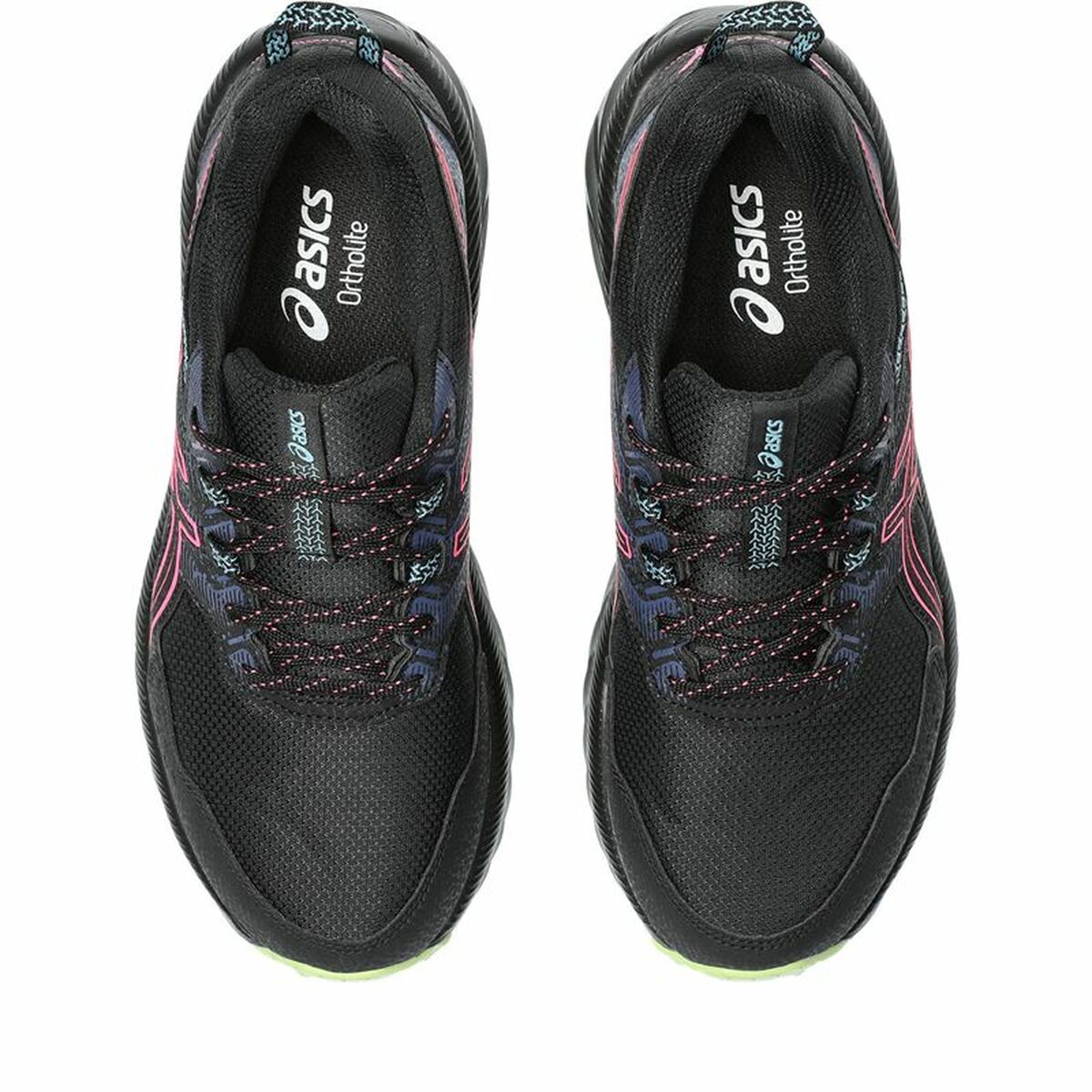 Hardloopschoenen voor Volwassenen Asics Gel-Venture 9  Berg Vrouw Zwart