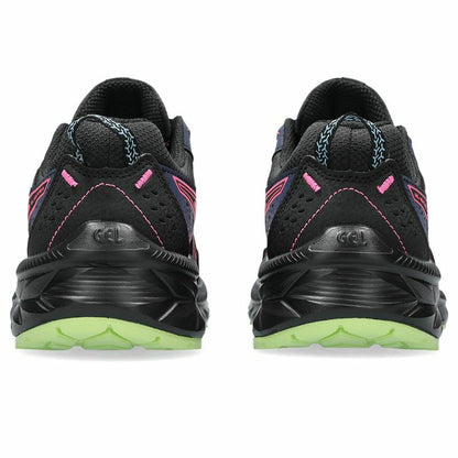 Hardloopschoenen voor Volwassenen Asics Gel-Venture 9  Berg Vrouw Zwart