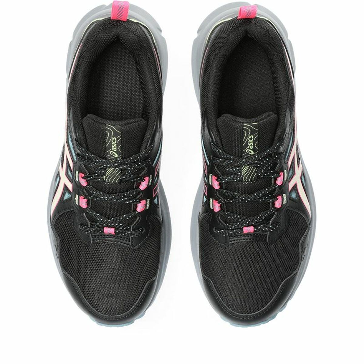 Hardloopschoenen voor Volwassenen Asics Trail Scout 3 Vrouw Zwart