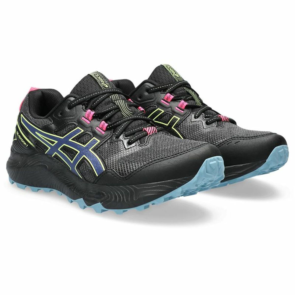 Hardloopschoenen voor Volwassenen Asics Gel-Sonoma 7 Vrouw Zwart