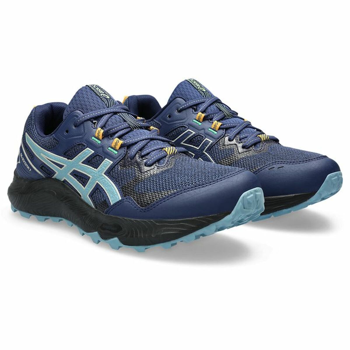 Hardloopschoenen voor Volwassenen Asics Gel-Sonoma 7 Mannen Donkerblauw