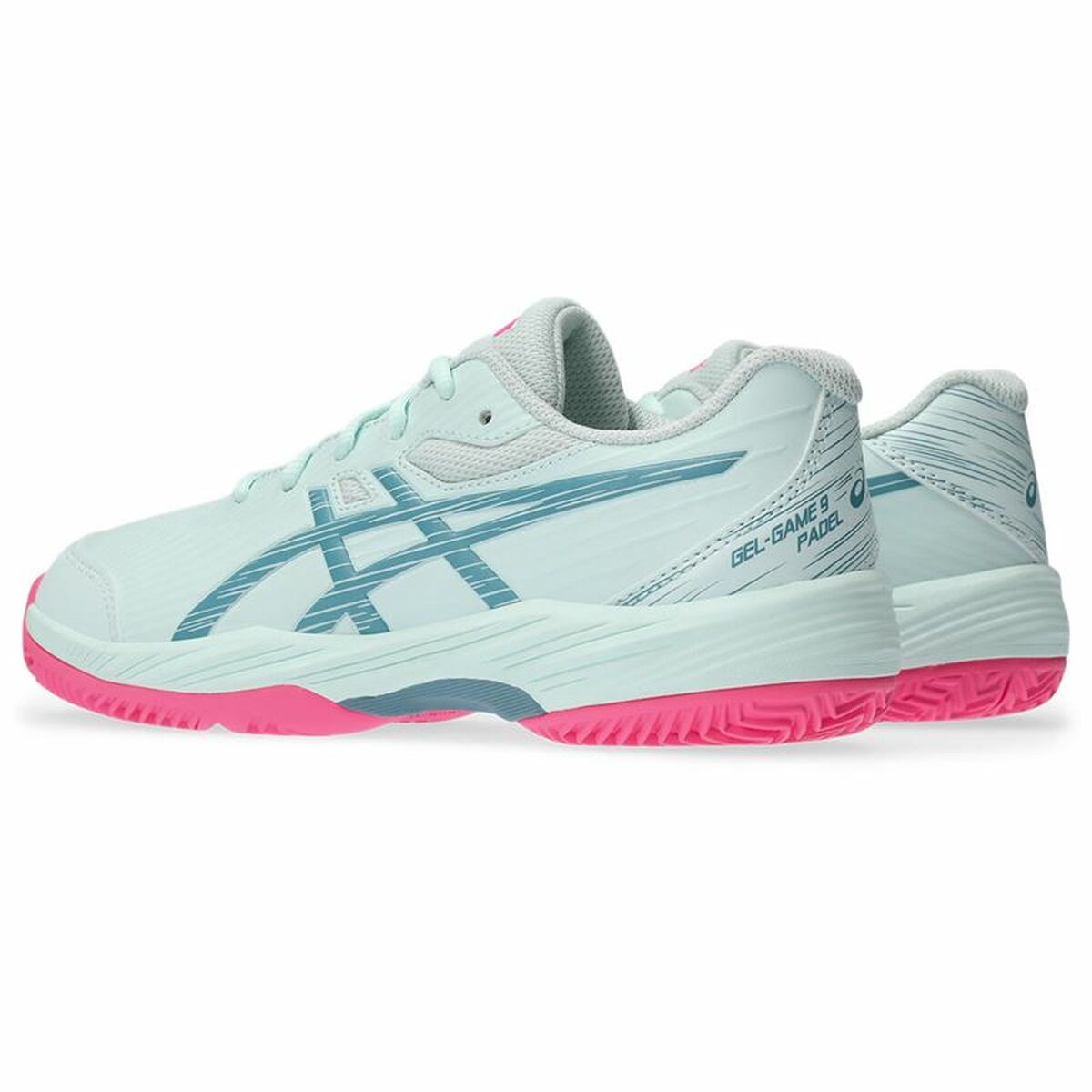 Padelschoenen voor kinderen Asics Gel-Game 9  Licht Blauw