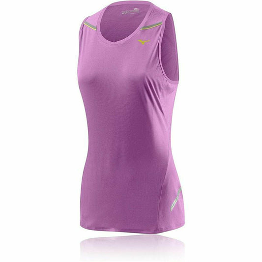 Dames Mouwloos T-shirt Mizuno Dlcooltouchsleevele  Paars