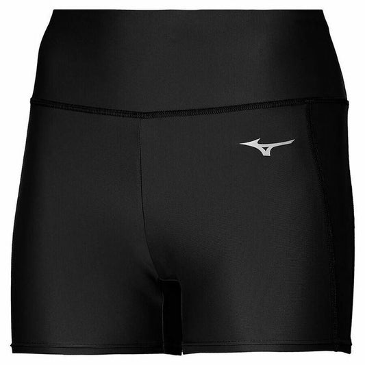 Korte Sportlegging Mizuno Core Tight Vrouw Zwart