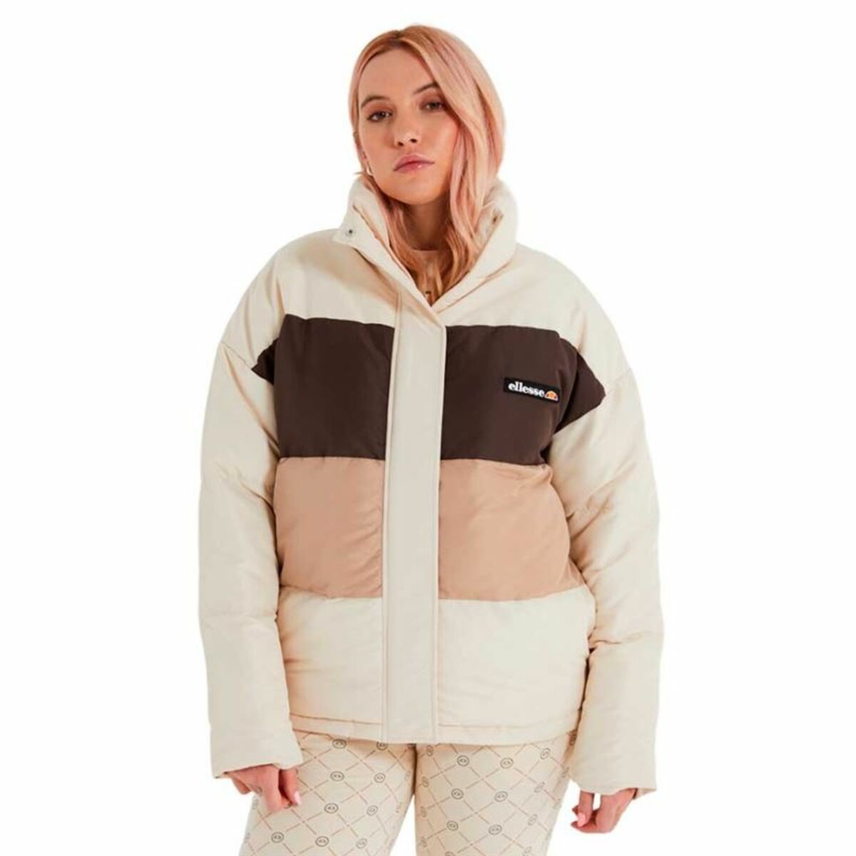 Jas Ellesse Rosalena Vrouw Beige Uniseks