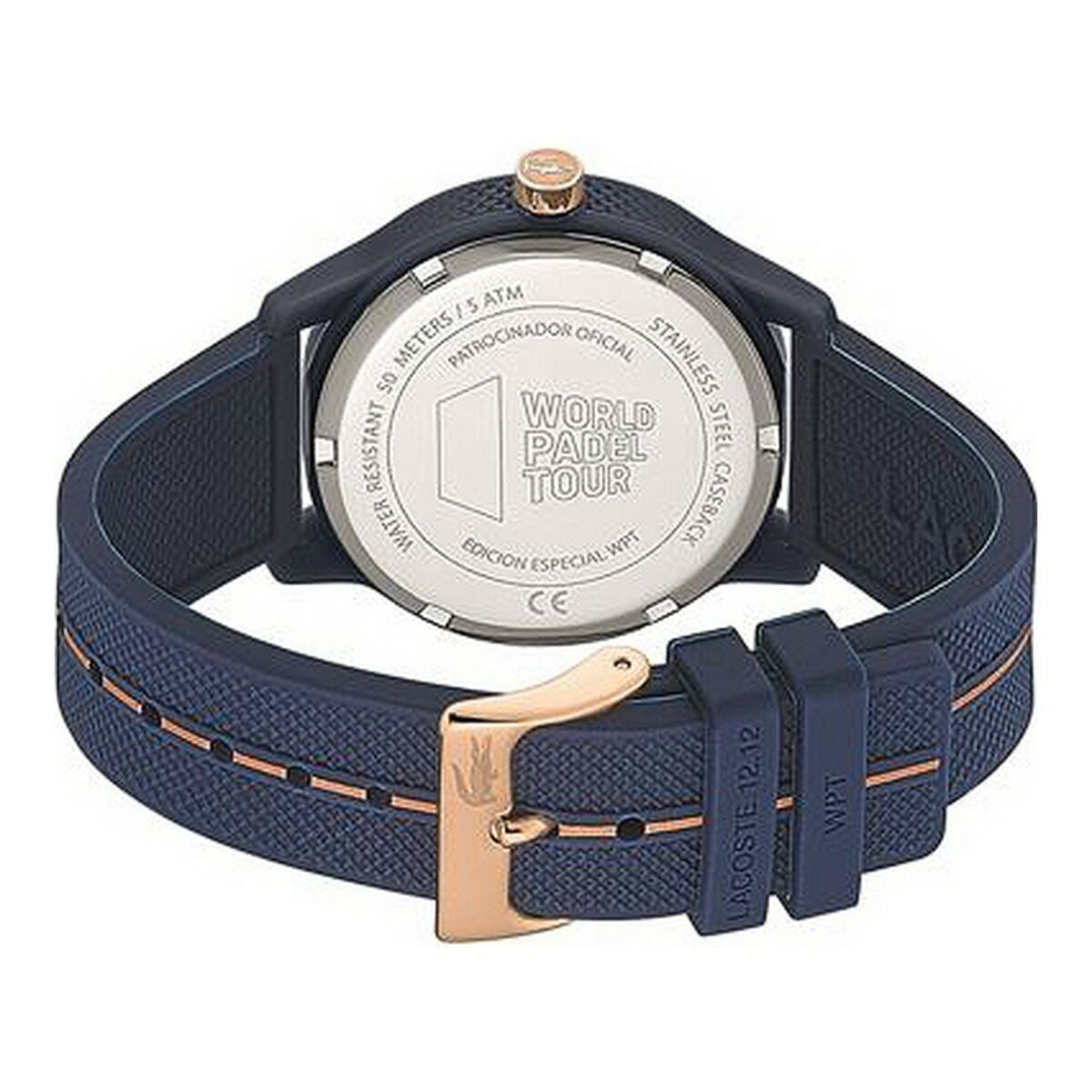 Horloge Dames Lacoste  World Padel. Ø 36 mm Donkerblauw