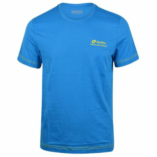 Heren-T-Shirt met Korte Mouwen Lotto Brett Blauw