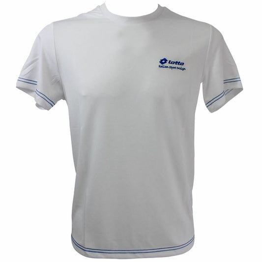 Heren-T-Shirt met Korte Mouwen Lotto Brett Wit