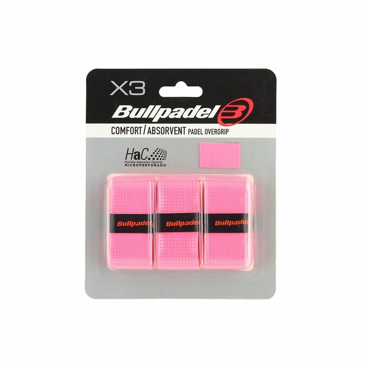 Tennis Overgrip Padel Bullpadel  Gb-1201 Licht Roze
