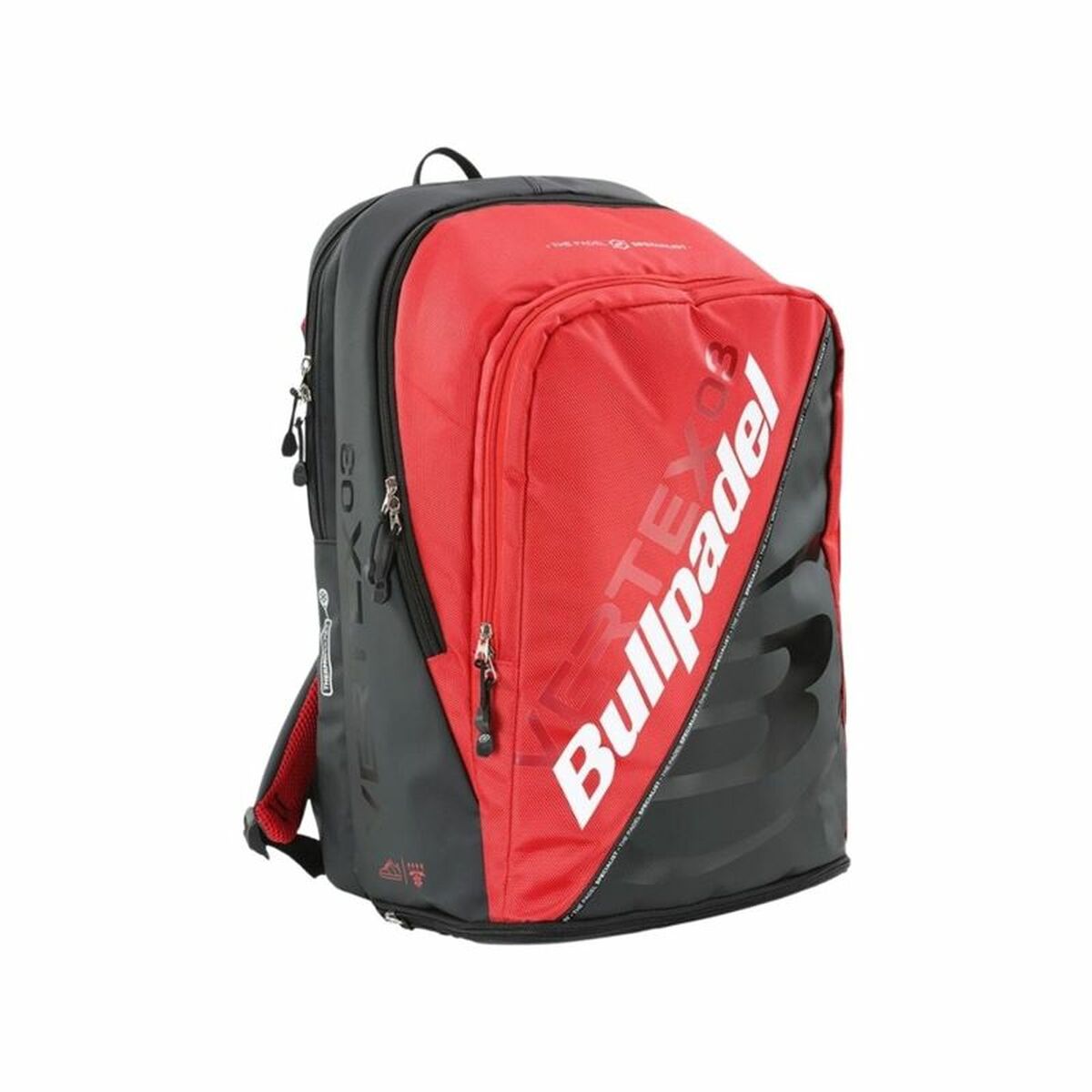 Padel Tas Vertex Bullpadel 463180 Rood Multicolour Rood/Zwart