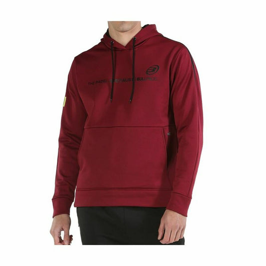 Dameshoodie Bullpadel Lipis Donkerrood