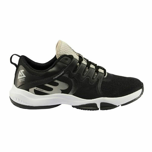 Sportschoenen voor Dames Bullpadel Flow Hybrid Fly Zwart