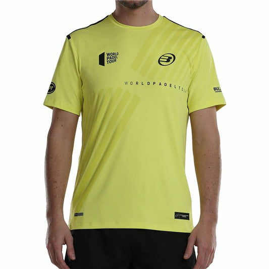 Heren-T-Shirt met Korte Mouwen Bullpadel Logro Citroen