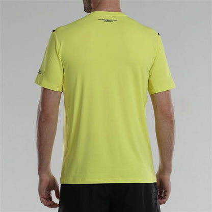 Heren-T-Shirt met Korte Mouwen Bullpadel Logro Citroen