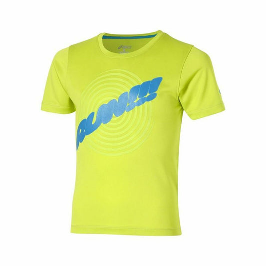 Shirt Asics Run Limoengroen