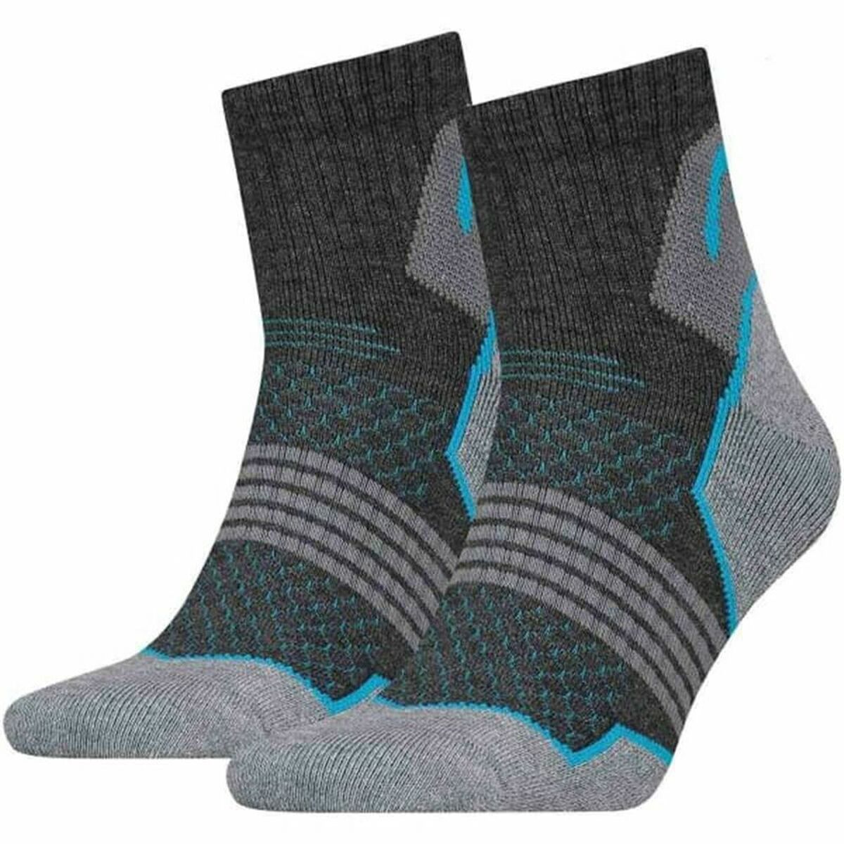 Enkelsokken Sport Head Hiking 2PK Donker grijs