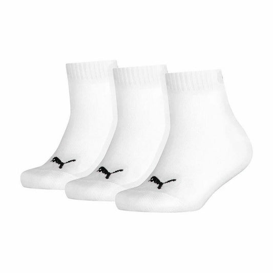 Sportsokken Puma Quarter Jr Wit