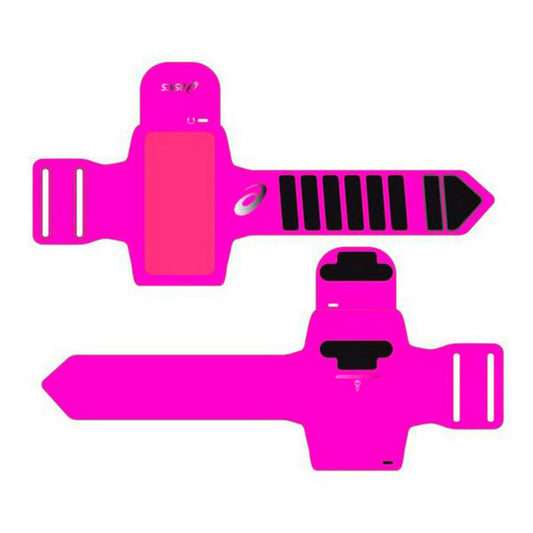 Sportarmband met Hoofdtelefoonuitgang Asics MP3 Arm Tube Roze