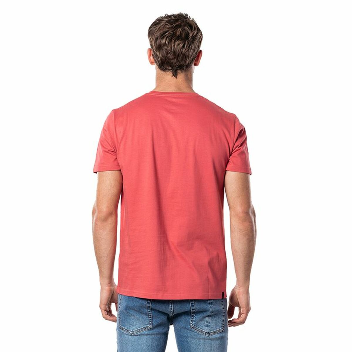 Heren-T-Shirt met Korte Mouwen Rip Curl Hallmark Rood