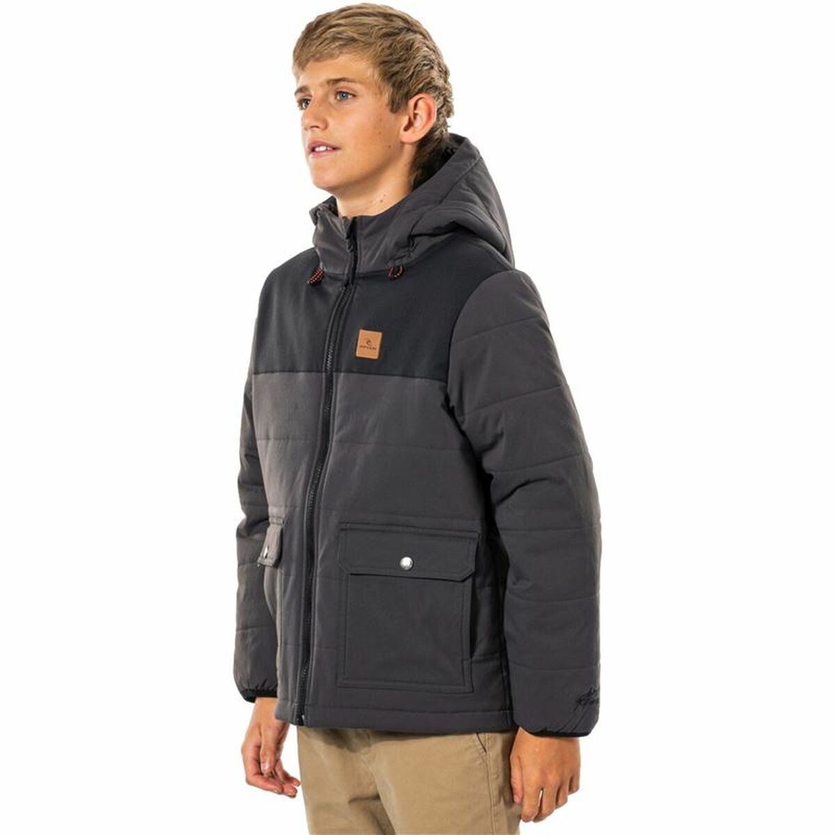 Sportjack voor kinderen Rip Curl Ridge Grijs Zwart