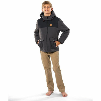 Sportjack voor kinderen Rip Curl Ridge Grijs Zwart