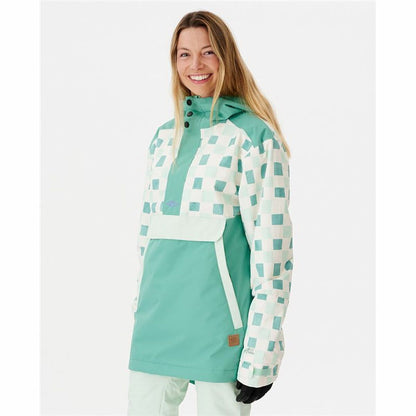 Sportjack voor dames Rip Curl Rider Anorak Aquamarijn