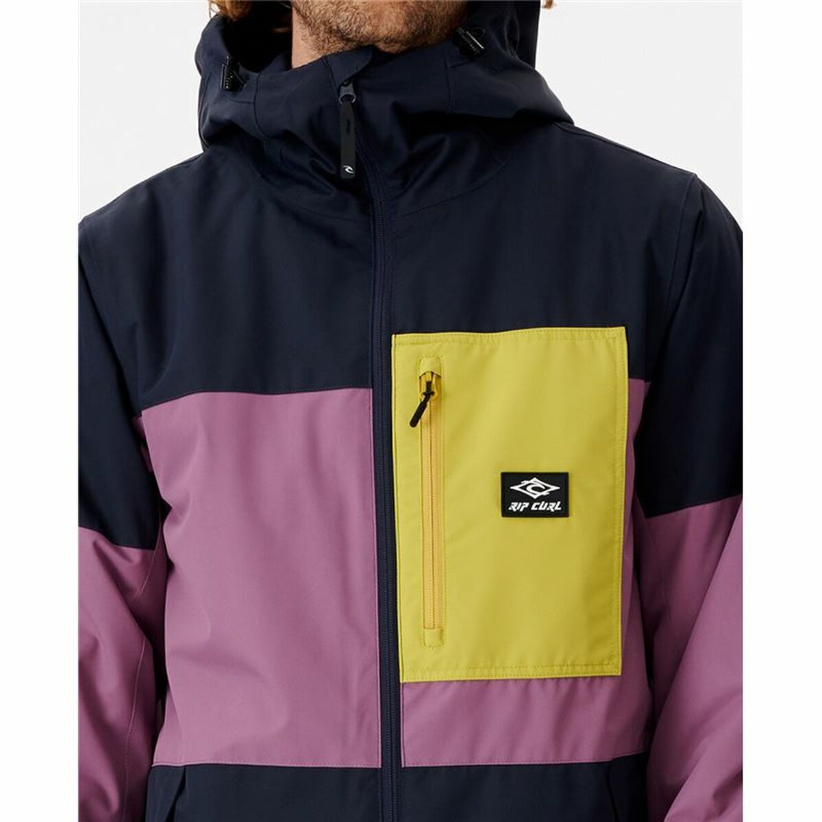 Heren Sportjas Rip Curl Notch Up Donkerblauw