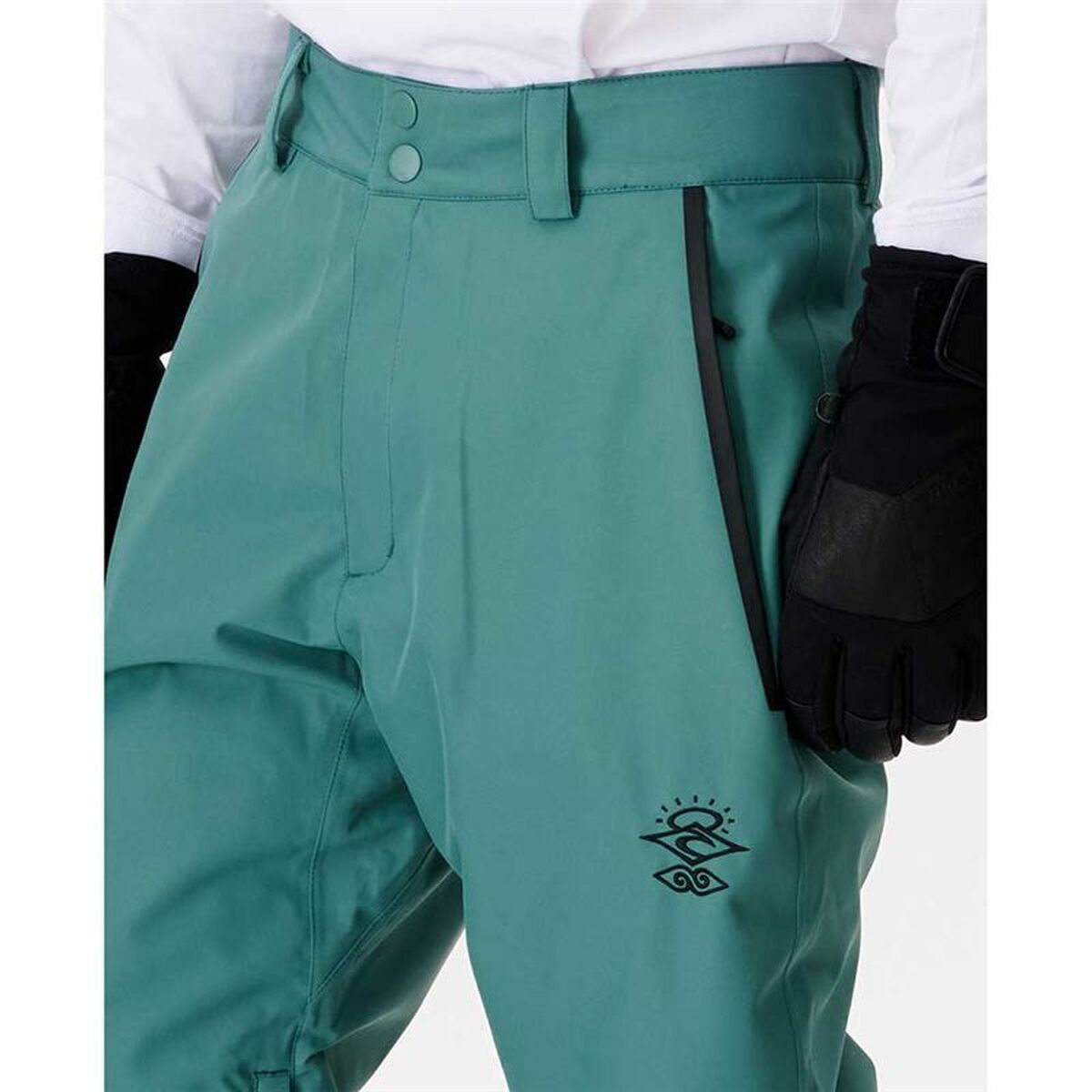Lange sportbroek Rip Curl Rocker Ski Cyaan
