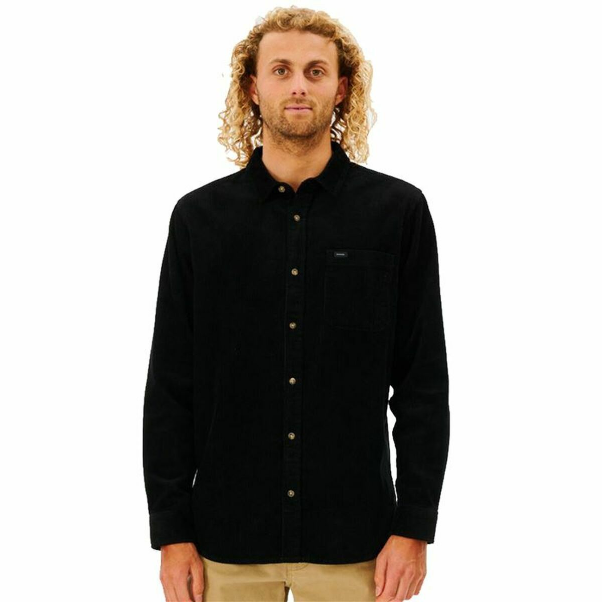 Herenshirt met Lange Mouwen Rip Curl State Corduroy