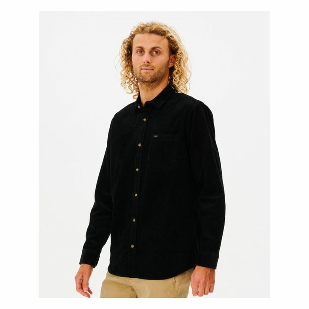 Herenshirt met Lange Mouwen Rip Curl State Corduroy